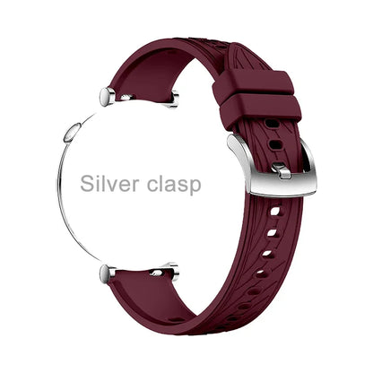 18mm Band for Xiaomi S4 41mm Sport Breathable Adjustable Band for Xiaomi S4 41mm Men Women Rubber Accessroeis Watch Strap